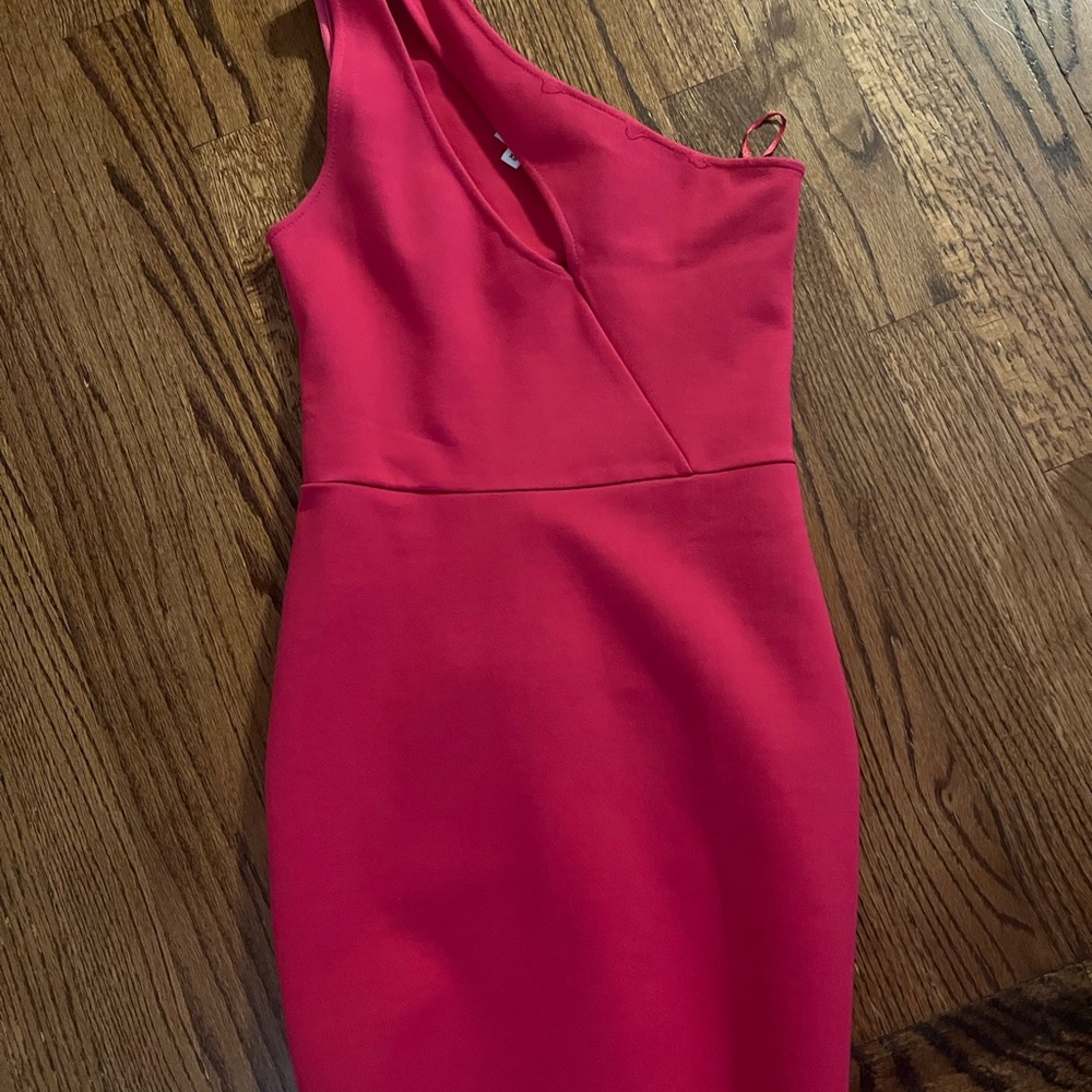 Superdown Nava Asymmetrical Mini Dress